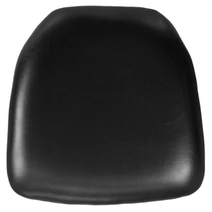 Hartvinyl Chiavari Stuhlkissen Event Sitzauflage robust schwarz - Bild 1 von 1