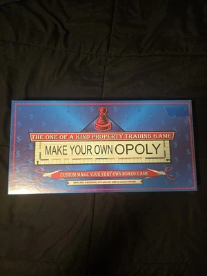 Monopoly - Make Your Own "Opoly" Board Game. TDC Games - Made In USA -NEW SEALED — 第 1/4 张图片