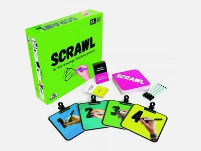 Scrawl Drawing Doodling and Guessing Party Game - Brand New - Image 1 of 3
