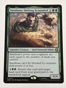 MTG Universes Beyond: Spider-Man Sandman, Mascalzone Cambio 0112 quasi nuovo raro - Foto 1 di 2