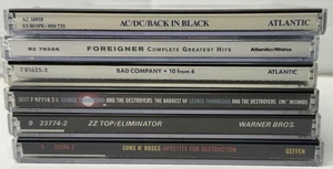 Vintage 1979’s-80’s Rock N Roll CD’s Lot Of 6 With Cases All In Nice Condition - Picture 1 of 6