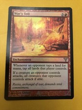 MTG - War’s Toll - FOIL - Dissension - NM/MT - Brandy New!