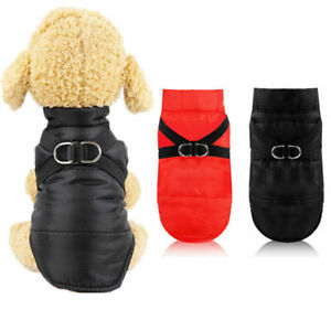 Dog Jacket Vest Waterproof Warm Harness Design Puppy Cat Coat Pet Costume XS-2XL