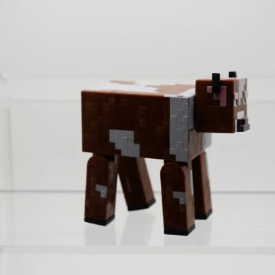 Minecraft Action Figure Brown Cow Jazwares/MOJANG Mattel 2020 - Image 1 of 4