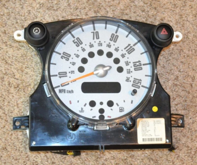 2003 2004 MINI COOPER speedometer gauge INSTRUMENT cluster 5 SPEED OEM — 第 1/4 张图片