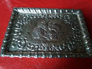  Bandeja tocador vintage plateada Reynolds Angels  - Imagen 1 de 7