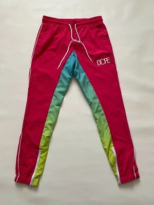 Auténticos Pantalones de Chándal Rosa Droga Para Hombres Adultos Informales Logo Gráfico Talla S Foto 1 de 3