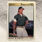 Carte de baseball 1992 O-Pee-Chee Premier'92-MLB-#99 MARK McGWIRE