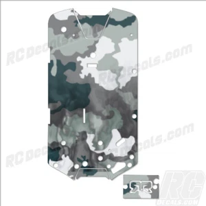 Arrma 1/8 VENDETTA 4WD 3S BLX Chassis Protector Smoke Camo #ARA320608 - Picture 1 of 1