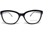 NEW Burberry B2166 3001 Womens Black Square Designer Eyeglasses Frames 52/16~140