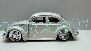 JADA DUB CITY 1959 VW BEETLE 1:24 SOLID WHITE VOLKSWAGEN - Picture 1 of 12