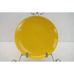 Placa de 7" Rhythm by Homer Laughlin usada en excelente estado (F52N4) | Amarilla, vintage - Imagen 1 de 6