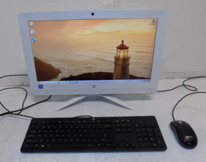 HP 20-c210 19 Inch All-in-One Computer w/ Keyboard, Mouse 1TB HDD 6GB Ram Win 10 - Picture 1 of 2