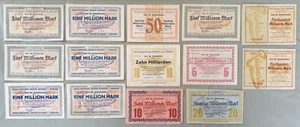 Colección billetes dinero de emergencia cupones compañía de cacao Reichardt Wandsbek 1923 #35 - Imagen 1 de 12