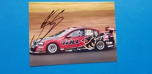 James Courtney HAND SIGNED 7X5 inch photo V8 Holden - Picture 1 of 1