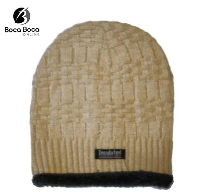 男女通用柔软温暖冬季绝缘针织豆豆毛绒毛皮衬里WN5692-2 — 第 1/4 张图片