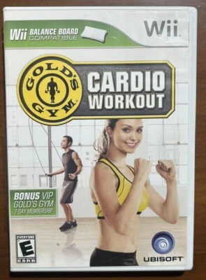 Gold's Gym Cardio Workout (Nintendo Wii, 2009) Fitness And Exercise - Image 1 of 3