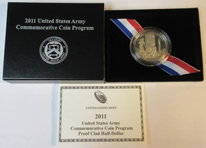 2011 US Army Commemorative Proof Half Dollar (#78i) - Picture 1 of 3