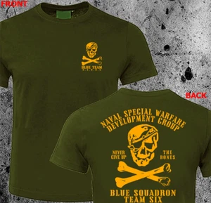 NEW Navy SEAL Team Six 6 NSWDG DEVGRU BLUE SQUADRON T - SHIRT - Picture 1 of 10