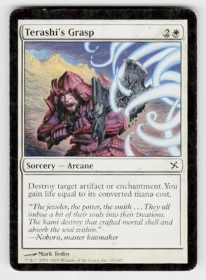 Betrayers of Kamigawa #26 Terashi's Grasp Non-Foil - Image 1 of 2