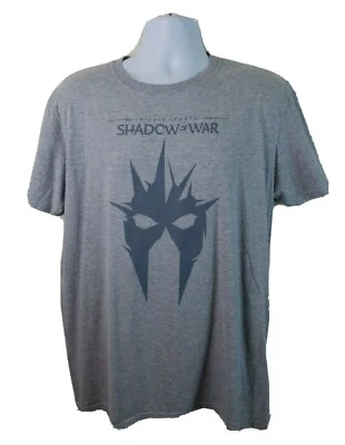 Official Video Game Monolith Middle Earth Shadow of War Size Gray Tshirt Size L - Image 1 of 4