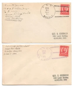 USS PREBLE DD-344 • 1931 Navy Naval Covers • Ship Cancels - Bild 1 von 1
