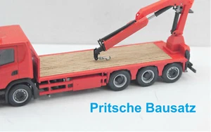 1:87 EM205 Pritsche für Herpa 4achs Chassis BAUSATZ für Eigenbau Umbau - Picture 1 of 6