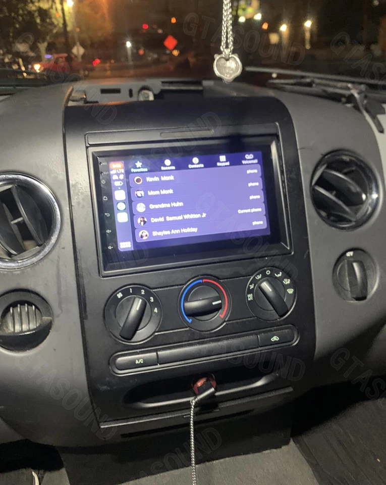 Android 13 Carplay Car Stereo Radio FM GPS WiFi For Ford F150/250/350 2004-2014 Foto 1 de 4