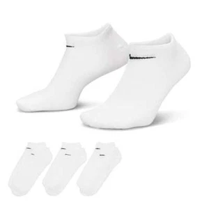 NIKE 3 PAIR PACK NO SHOW TRAINER LINER SOCKS ANKLE SOCKS SIZES 2 - 14 UK - Picture 1 of 11