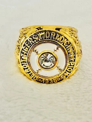 Anillo Campeonato Serie Mundial Detroit Tigers 1935, 🇺🇸 ENVÍO Foto 1 de 3