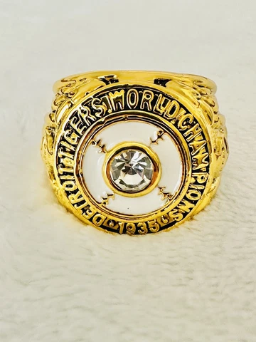 1935 Detroit Tigers World Series Championship Ring, ๐บ๐ธ SHIP Cover