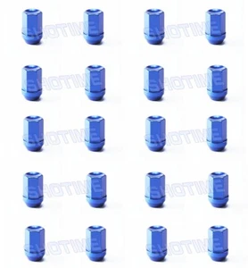 SPOON SPORTS CIVIC FD2 TYPE-R BLUE Light Weight Wheel Nut 20 pcs set - Picture 1 of 1