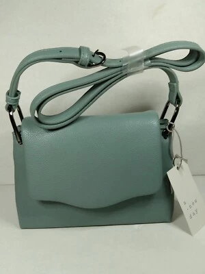 Bolso Bandolera A New Day Para Mujer Pequeño Verde Cartera Vegano Cierre Magnético Nuevo con Etiquetas Foto 1 de 4