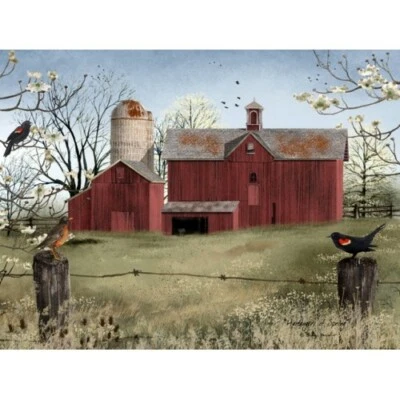 Billy Jacobs "HARBINGERS OF SPRING"  Canvas Print  12" x 16" - Image 1 of 2