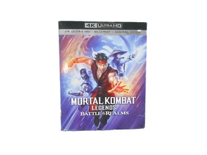 Mortal Kombat Legends Battle of the Realms 4K UHD Blu-ray Joel McHale NEW - Imagen 1 de 2