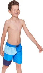 Zoggs Boys Grid Work Panel Shorts, Navy / Blue, 25 / medium - Picture 1 of 3