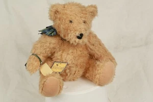 NORTH AMERICAN BEAR COMPANY VTG 1991 HONEY COMB W/ TAGS #4065 Plaid Bow / Teddy  - Picture 1 of 12
