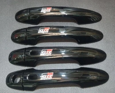 Ajuste Para Toyota Hilux Nuevo Fortuner 2015-24 CUBIERTA DE MANO ABIERTA NEGRO PIANO GR SPORT Foto 1 de 4