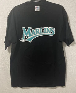 Florida Marlins - Mike Lowell Vintage Majestic T-Shirt Herren Gr. L - Bild 1 von 4