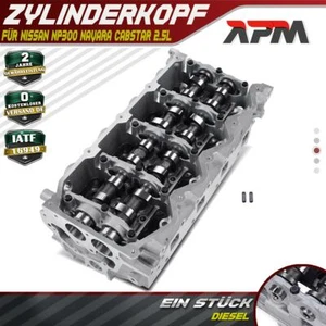 Zylinderkopf Komplett für Nissan NP300 Navara Pick-up Cabstar 2.5L YD25DDTi - Bild 1 von 8