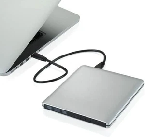 Graveur WRITER Enregistreur Lecteur Externe Cd Dvd Usb 3.0 Windows Mac Slim FR - Afbeelding 1 van 4