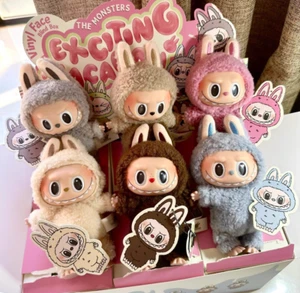 Auténtico muñecos de peluche POPMART LABUBU The Monsters Etciting Macaron - Imagen 1 de 13