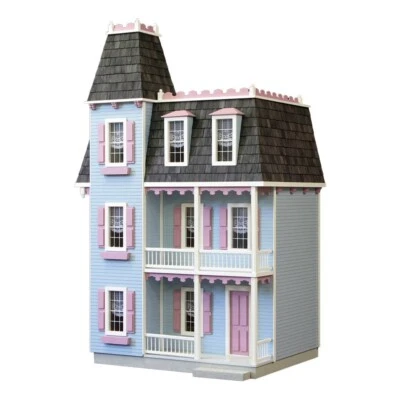 Real Good Toys Alison Jr. Unfinished 1-Inch Scale Victorian Dollhouse Kit - Image 1 of 4