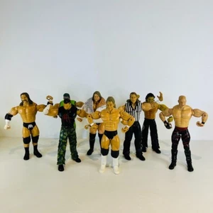 Jakks WWE Wrestling Figure Bundle 7" 2003-2004 Triple H Shawn Michaels Lex Luger - Picture 1 of 19