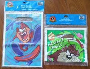 Looney Tunes Tazmanian Devil Leckerlibeutel, 2 Tüten à 8 Stück, WB 2001 und 1997 - Bild 1 von 3