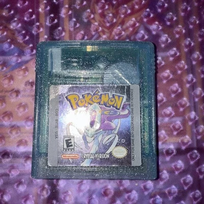 Pokemon Crystal Version (Game Boy Color) Game  Authentic Working Save Battery - Image 1 of 2