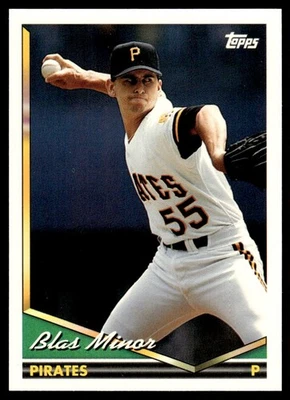 1994 Topps Blas Minor Pittsburgh Pirates #253 - Image 1 of 2