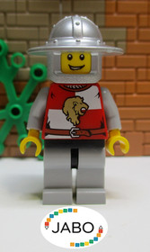 (O5/11) Lego Kingdoms cas474 Minifigure Lion Knight Knight from set 30062