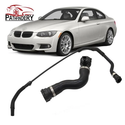 2x Para BMW 135i 135is 335i 335xi Z4 Kit de Manguera de Ventilación de Manguera de Refrigerante de Radiador Superior Foto 1 de 4