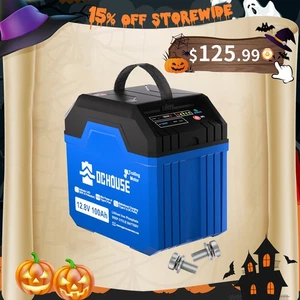 12V 100Ah 2.0 Trolling Motor Marine Battery with SOC Status Indicators Low Temp - Picture 1 of 10